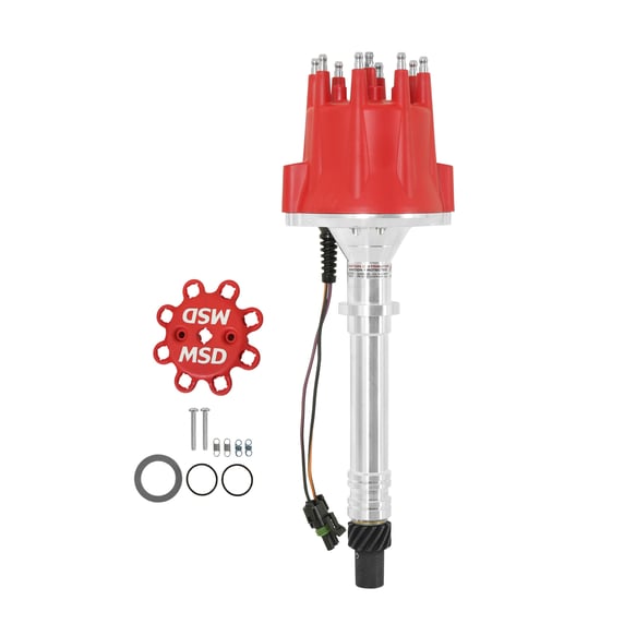 Chevy V8 Marine Certified Distributor 8560 MSD Autoparts