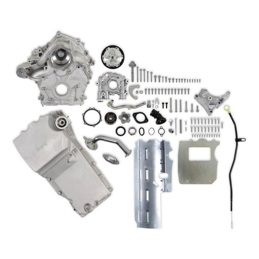 Holley Godzilla High-Mount Accessory Drive - With Holley Swap Oil Pan and Pump - Base Kit 20-320 HOLLEY Autoparts