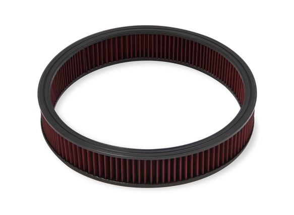 16" X 3" Red Washable Gauze Filter 220-30 HOLLEY Autoparts