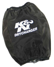 K&N Black Drycharger Round Tapered Air Filter Wrap 5.5in Base ID x 4.5in Top ID x 6.5in H K&N Engineering Pre-Filters