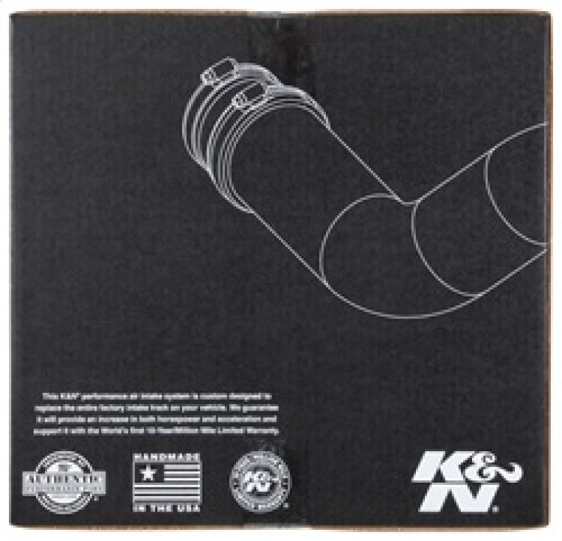 K&N 2015 Ford Mustang GT 5.0L V8 F/I Performance Intake Kit K&N Engineering Cold Air Intakes