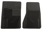 Husky Liners 02-10 Ford Explorer/04-12 Chevy Colorado/GMC Canyon Heavy Duty Black Front Floor Mats Husky Liners Floor Mats - Rubber