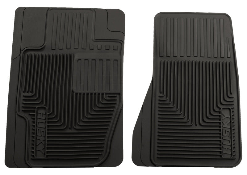 Husky Liners 02-10 Ford Explorer/04-12 Chevy Colorado/GMC Canyon Heavy Duty Black Front Floor Mats Husky Liners Floor Mats - Rubber