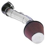 K&N 05 Ford Mustang GT V8-4.6L Polished Typhoon Short Ram Intake K&N Engineering Cold Air Intakes