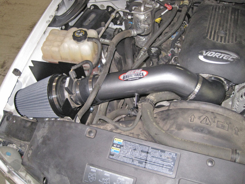 AEM 99-06 Chevy/GMC 5.3/6.0L Silver Brute Force Intake AEM Induction Cold Air Intakes
