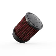 K&N Universal Rubber Filter 2.5 inch 5 Degree FLG 3.5 inch OD 4 inch Height K&N Engineering Air Filters - Universal Fit