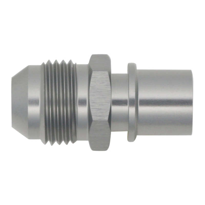 DeatschWerks 8AN Male Flare to Toyota Module Quick Connect - Anodized DW Titanium DeatschWerks Fuel Components Misc