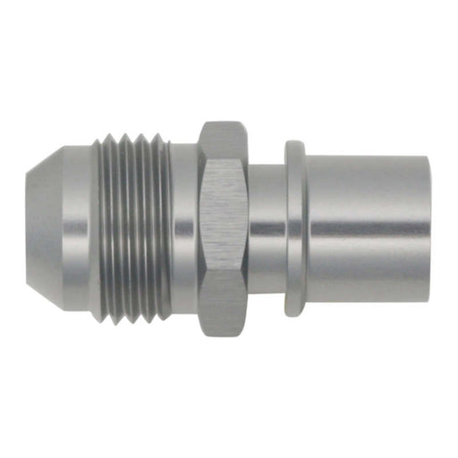 DeatschWerks 8AN Male Flare to Toyota Module Quick Connect - Anodized DW Titanium DeatschWerks Fuel Components Misc