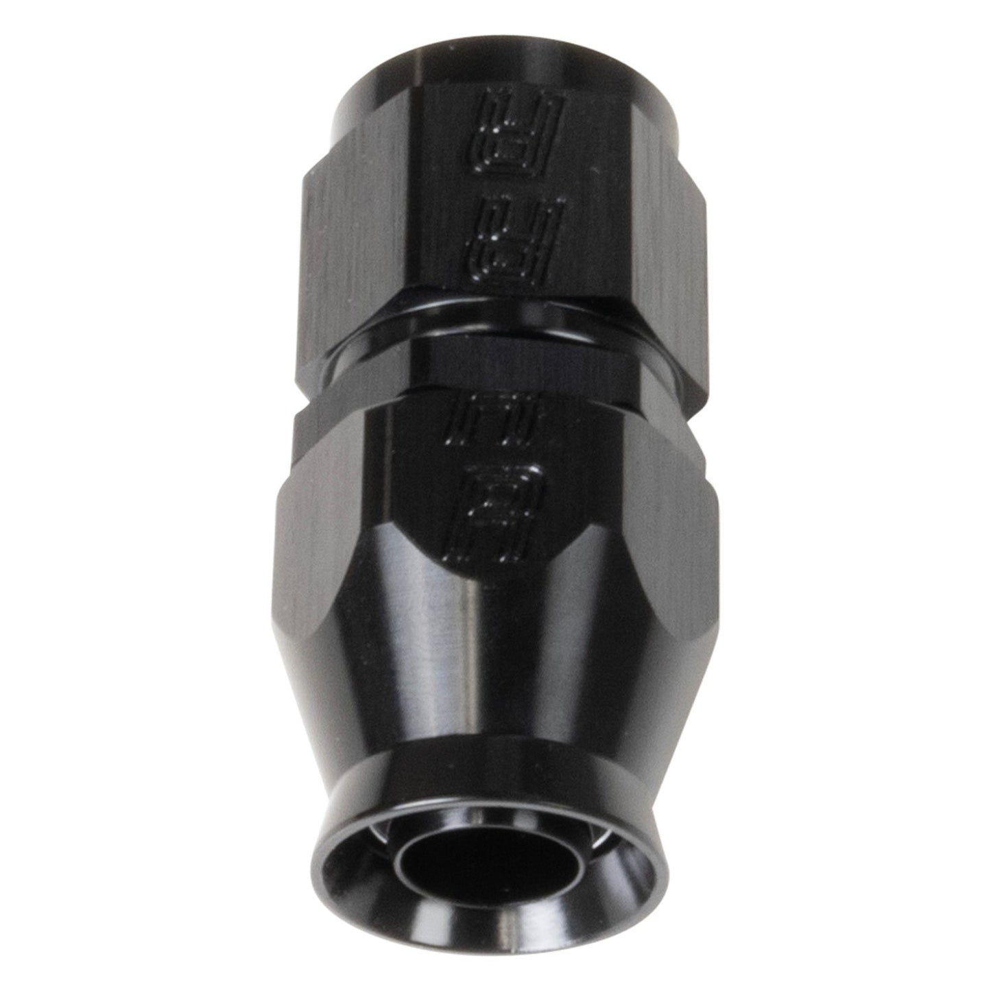 12 AN Pro PTFE Straight Swivel Hose End With Black Finish RUSSELL Autoparts
