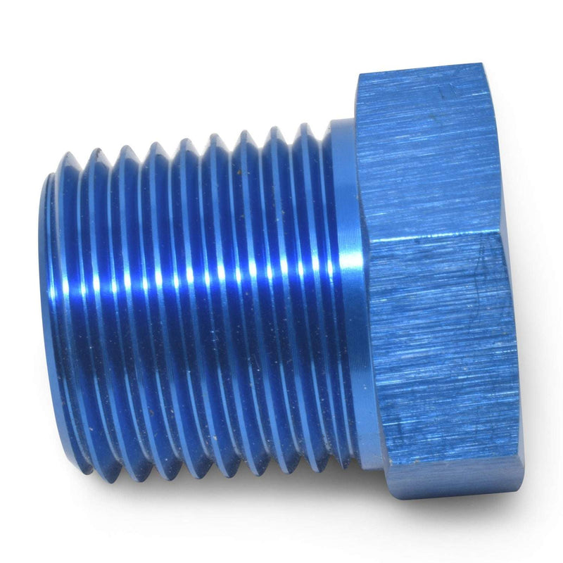 1/2" Male To 1/4" Female Pipe Bushing Reducer Adapter Fitting With Blue Finish RUSSELL Autoparts