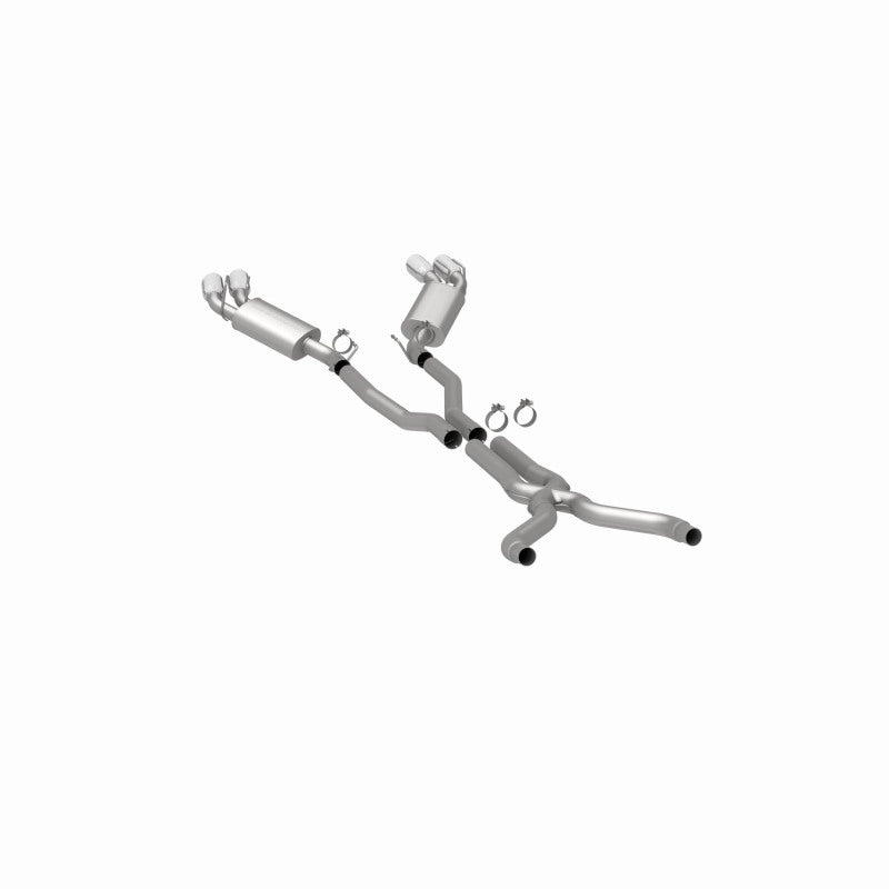 MagnaFlow 13 Chevy Camaro V8 6.2L S/C Quad Split Rear Exit Cat Back Perf Exhaust Magnaflow Catback