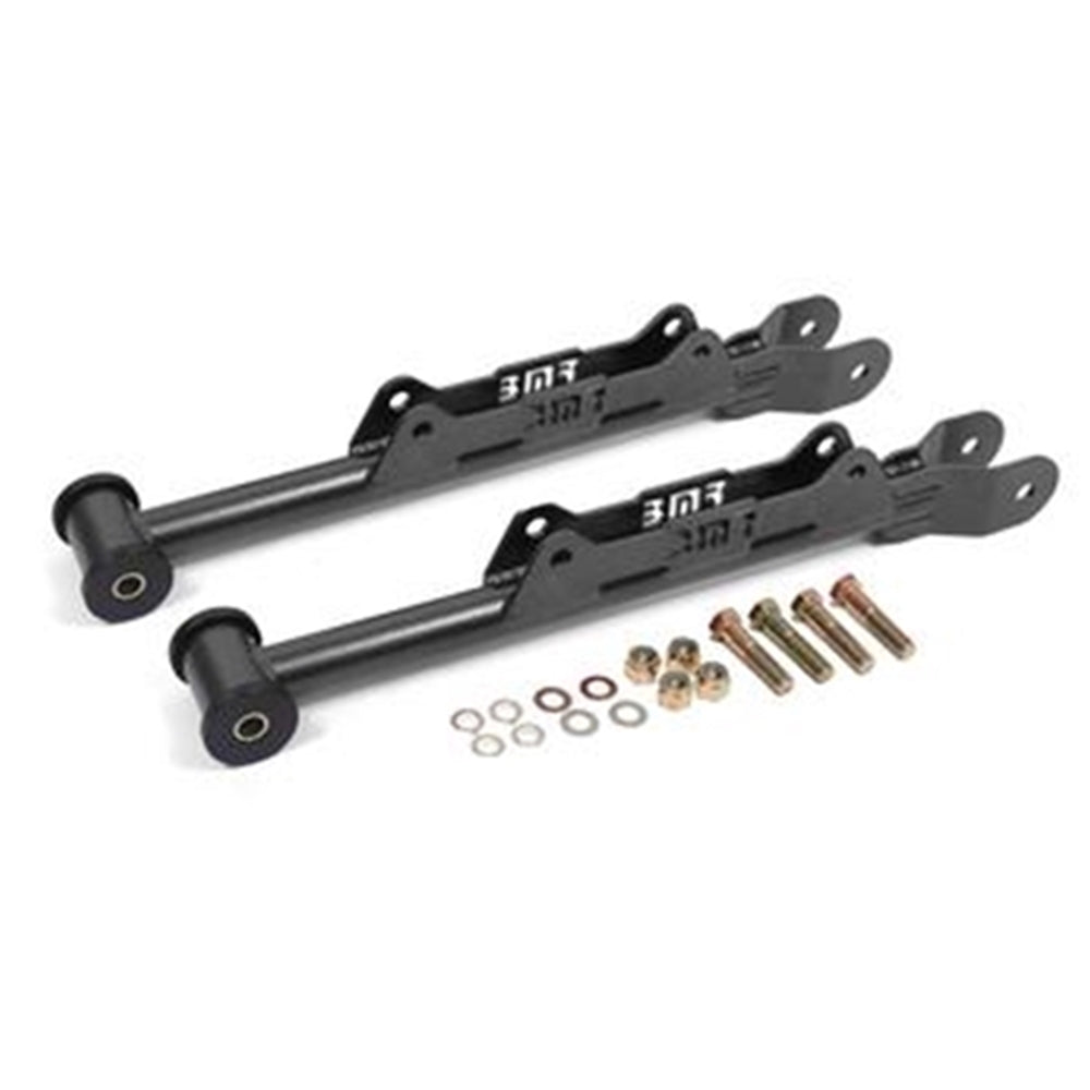 BMR 2010-2015 Chevrolet Camaro Rear DOM Lower Control Arms - Black Hammertone LCA355H