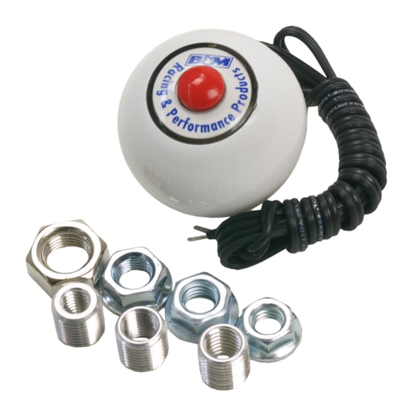 B&M Shift Knob with Momentary Switch 46112 B&M Autoparts
