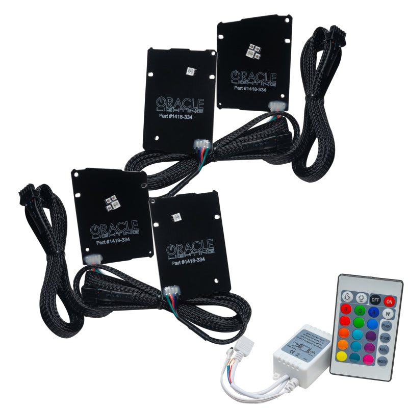 Oracle 19-21 Chevy Camaro LS/LT RGB+A Headlight DRL Kit - w/ Simple Controller ORACLE Lighting Headlights