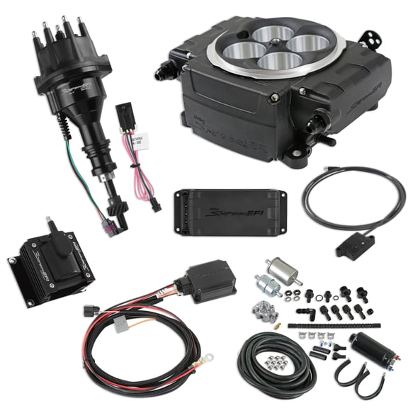 Sniper 2 EFI Bundle with HyperSpark Ignition System 550-511-BPK-SBF HOLLEY EFI Autoparts