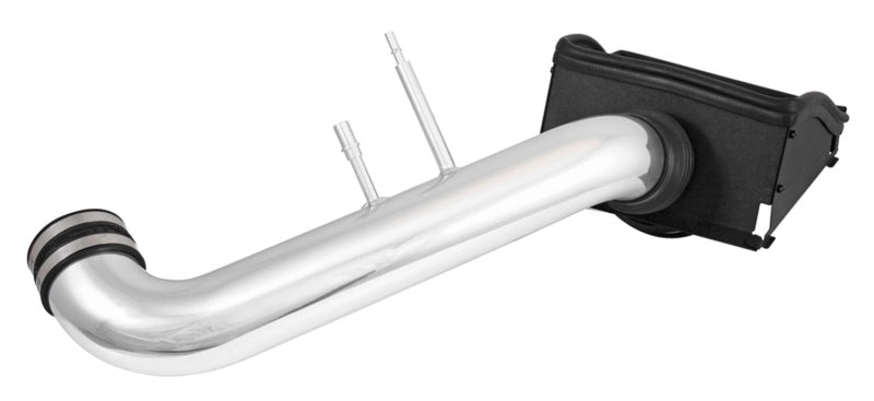 Spectre 15-18 Ford F150 V8-5.0L F/I Air Intake Kit - Polished w/Red Filter Spectre Cold Air Intakes
