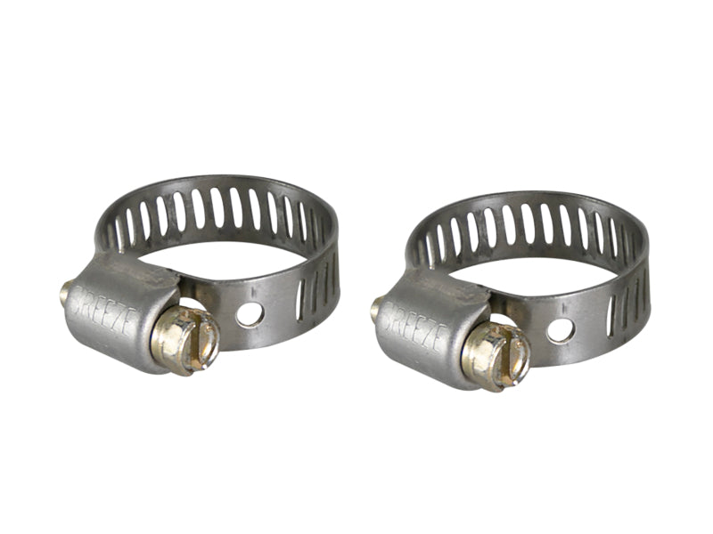 aFe Magnum FORCE Replacement Clamp Kit SAE 006 MINI (7/16 IN ID to 25/32 IN ID Range) Pair aFe Air Intake Components
