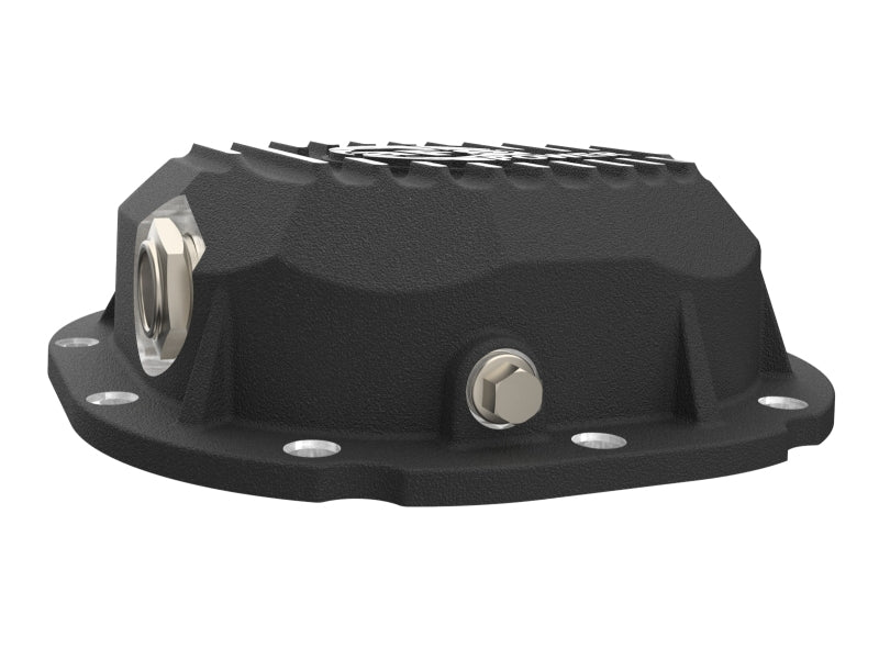 aFe 90-14 Ford F-150 Rear Differential Cover - Black w/ Machined Fins aFe Diff Covers