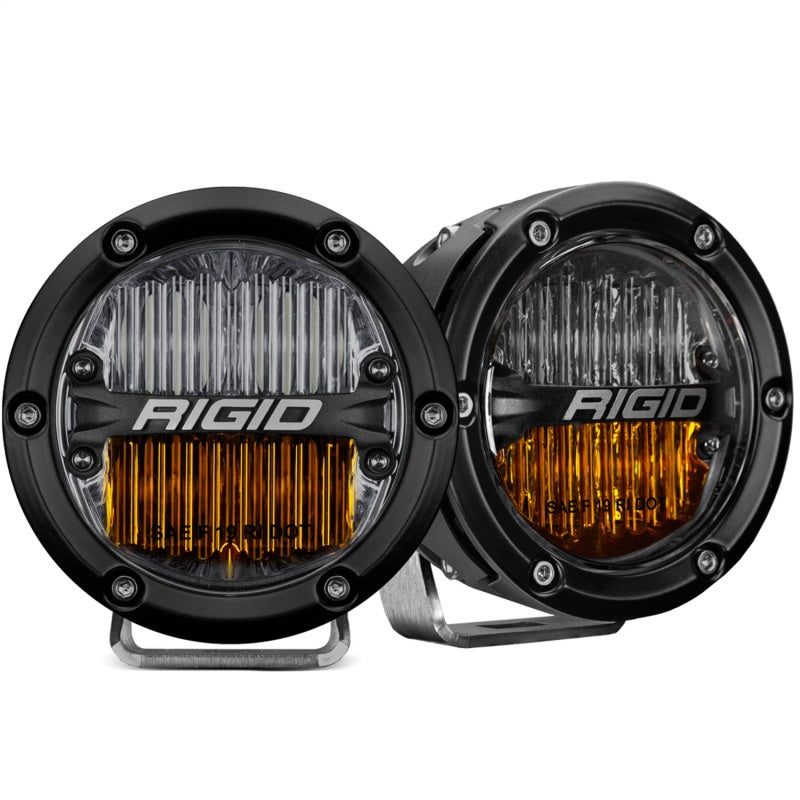 Rigid Industries 360-Series SAE Fog Yellow/White Pair Rigid Industries Light Bars & Cubes