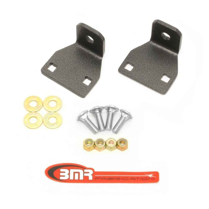 BMR 10-11 5th Gen Camaro Rear Lower Control Arm End Link Mounting Brace - Black Hammertone ELK009H SWAY BAR KITS