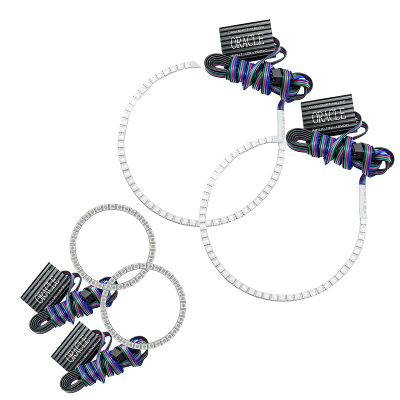 Oracle Ford F-150 04-08 Halo Kit - ColorSHIFT w/o Controller ORACLE Lighting Headlights