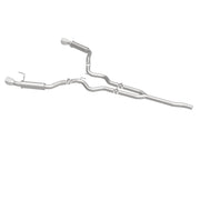 MagnaFlow Cat-Back 15-16 Ford Mustang 2.3L L4 Competition SS 3in Dual Split Rear 4.5in Black Tips Magnaflow Catback