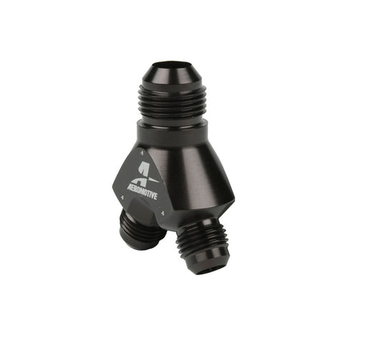 Aeromotive Y-Block - AN-08 - 2x AN-06 Aeromotive Fittings