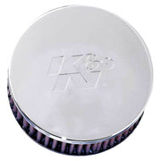 K&N Universal Chrome Filter 2.438in Flange ID x 5.125in OD x 2in H K&N Engineering Air Filters - Universal Fit