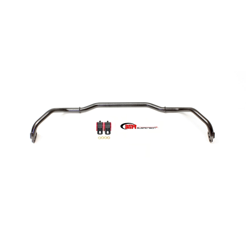 BMR 13-15 5th Gen Camaro Front Hollow 29mm Adj. Sway Bar Kit w/ Bushings - Black Hammertone SB038H