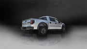 Corsa 2011-2014 Ford F-150 Raptor 6.2L V8 Black Sport Cat-Back Exhaust CORSA Performance Catback