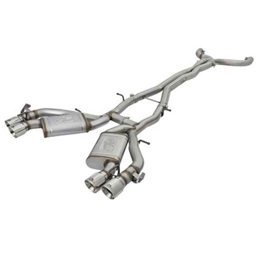 aFe MACHForce XP 3in 304 Stainless Steel Cat-Back Exhaust 16-17 Chevy Camaro SS V8-6.2L 49-34069-P aFe
