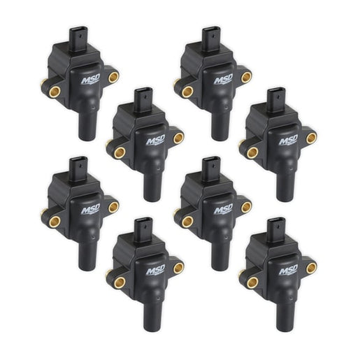7.3L GODZILLA IGNITION COIL, BLACK, SET OF 8 828383 MSD Autoparts