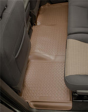 Husky Liners 00-02 Ford F-150 Super Crew Cab Classic Style 2nd Row Tan Floor Liners Husky Liners Floor Mats - Rubber