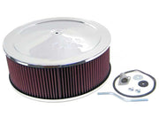 K&N 5-1/8 Flg.14ind 1-1/2ino/S Flat Base K&N Engineering Air Filters - Universal Fit