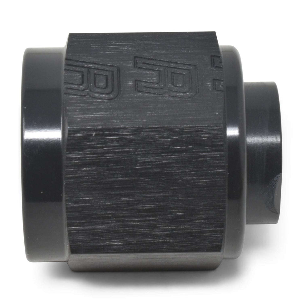 12AN Flare Cap Adapter Fitting With Black Finish