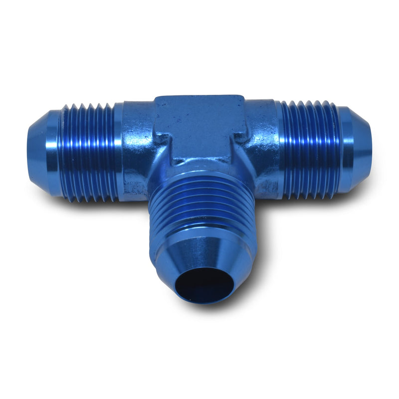 12AN Flare Tee Adapter Fitting With Blue Finish RUSSELL Autoparts