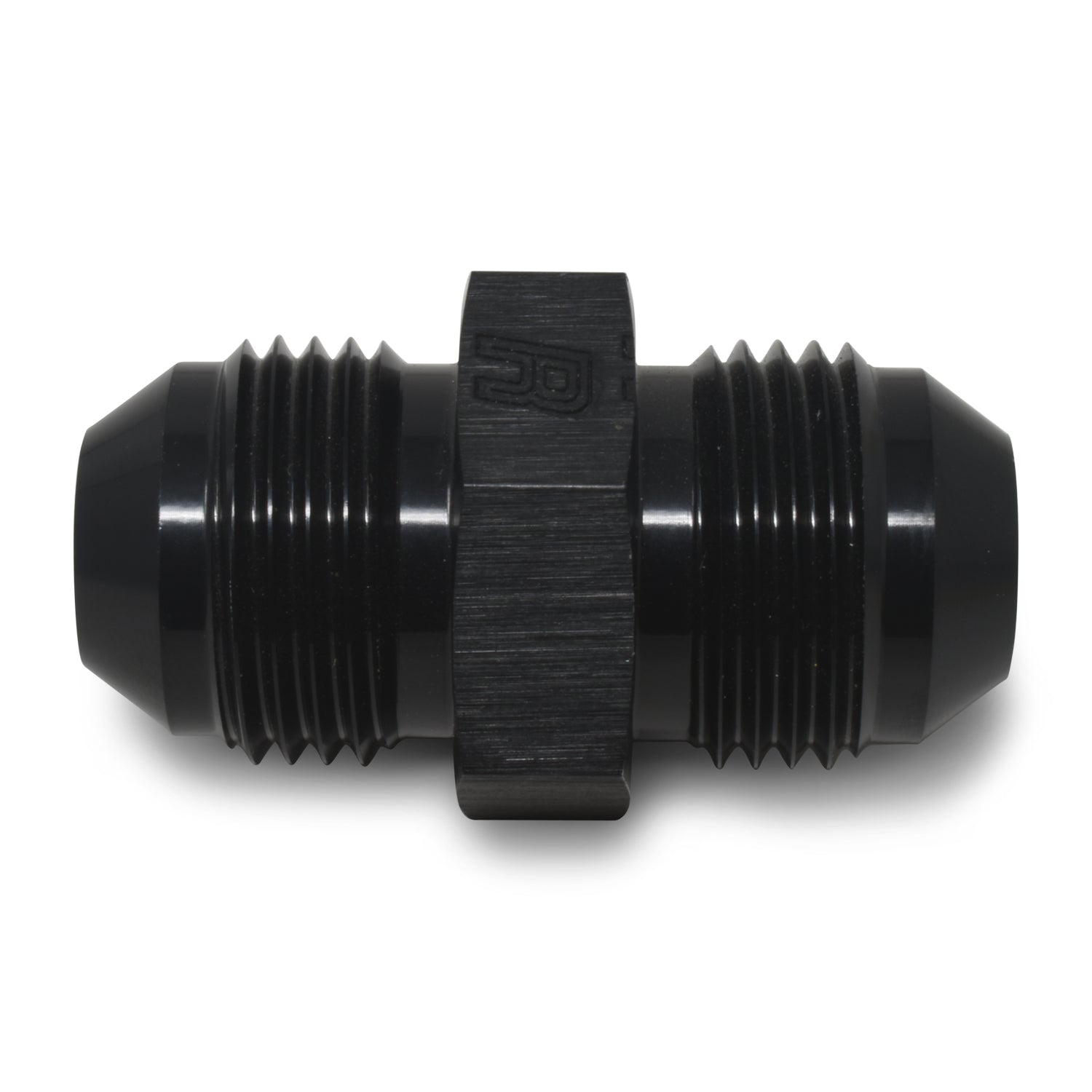 12AN Flare Union Adapter Fitting With Black Finish