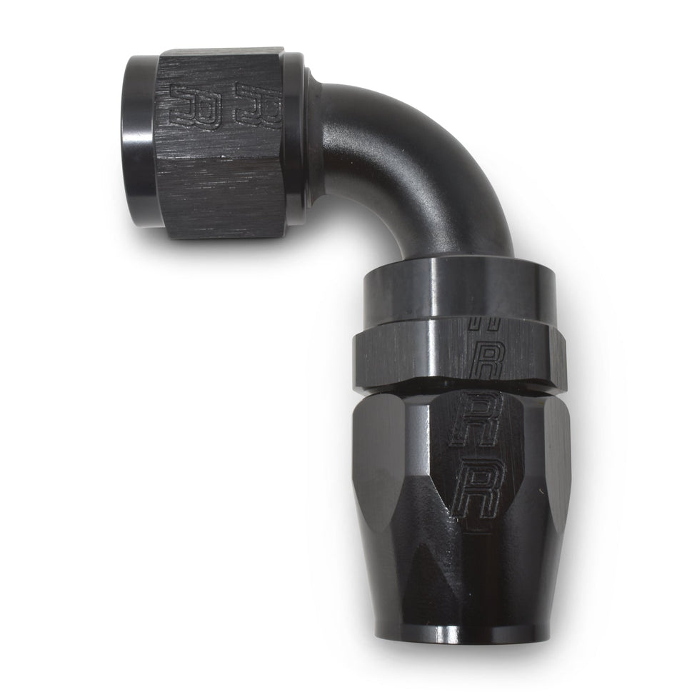 12AN ProClassic 90 Degree Hose End With Black Finish