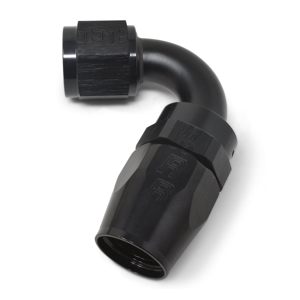 12AN ProClassic Swivel 120 Degree Tight Radius Hose End With Black Finish