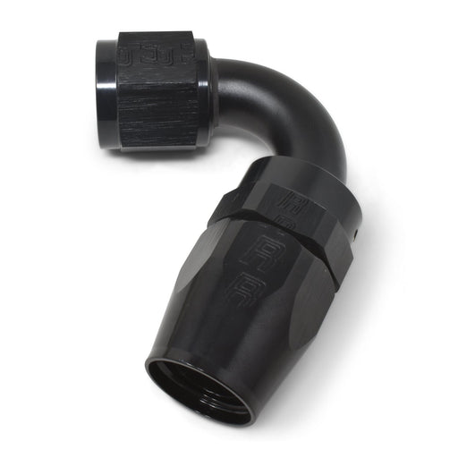 12AN ProClassic Swivel 120 Degree Tight Radius Hose End With Black Finish RUSSELL Autoparts