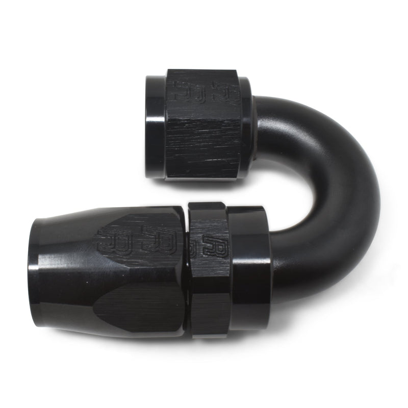 12AN ProClassic Swivel 180 Degree Tight Radius Hose End With Black Finish RUSSELL Autoparts