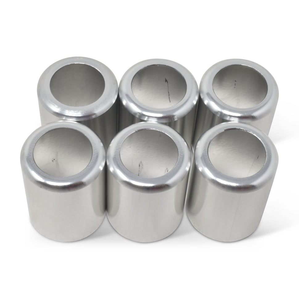 12AN Replacement Crimp Collars In Aluminum