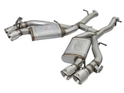 aFe MACHForce XP 3in 304 SS Axle-Back Dual Exhaust (NPP) w/ Polished Tips 16-17 Camaro SS V8-6.2L aFe Axle Back