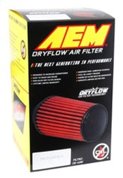 AEM 4 in x 9 in Dryflow Element Filter AEM Induction Air Filters - Universal Fit
