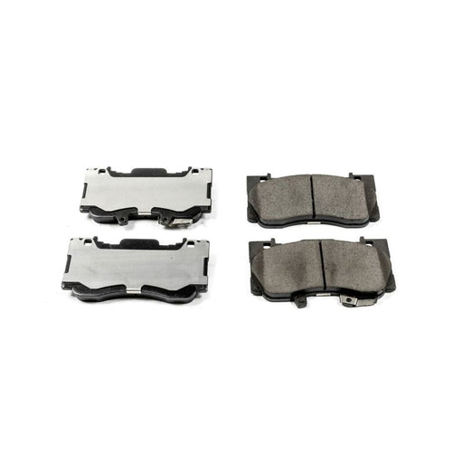 Power Stop 15-19 Ford Mustang Front Z16 Evolution Ceramic Brake Pads PowerStop Brake Pads - OE
