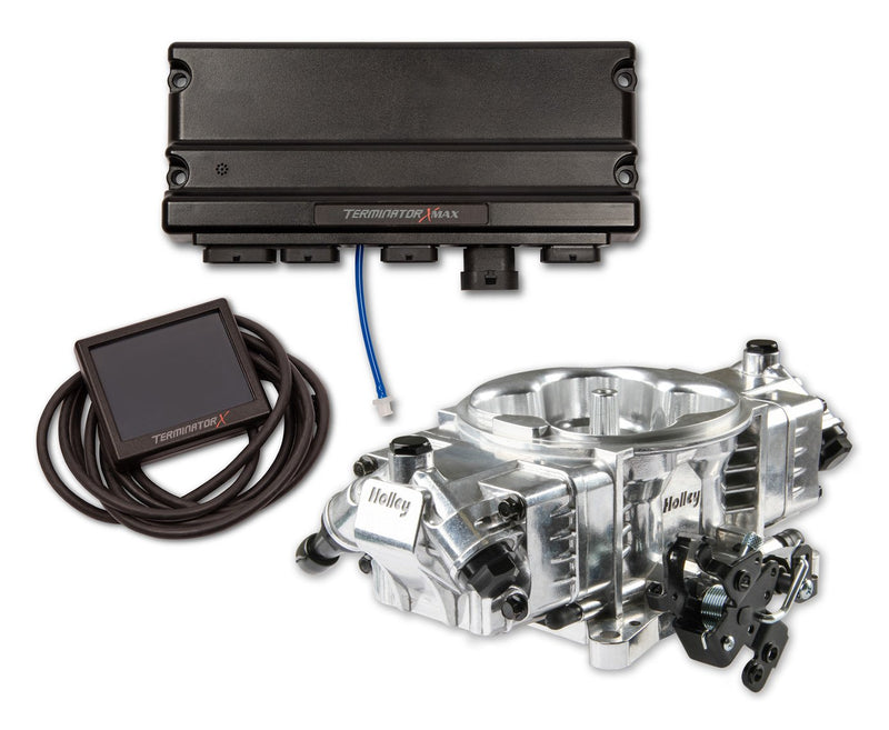 Holley EFI Terminator X Max Stealth 4150 - Shiny Holley EFI Autoparts