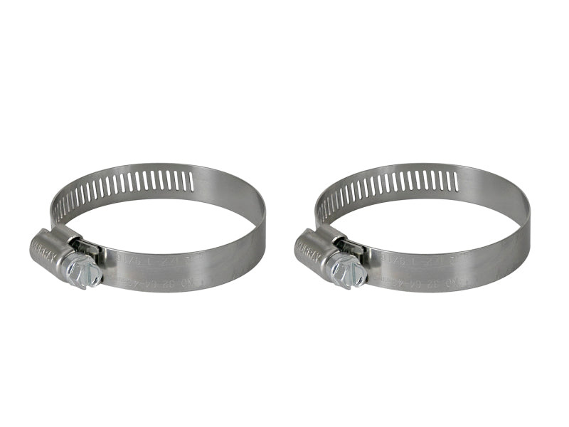 aFe Magnum FORCE Replacement Clamp Kit SAE 032 (1-9/16 IN ID to 2-1/2 IN ID Range) Pair AFE POWER Air Intake Components