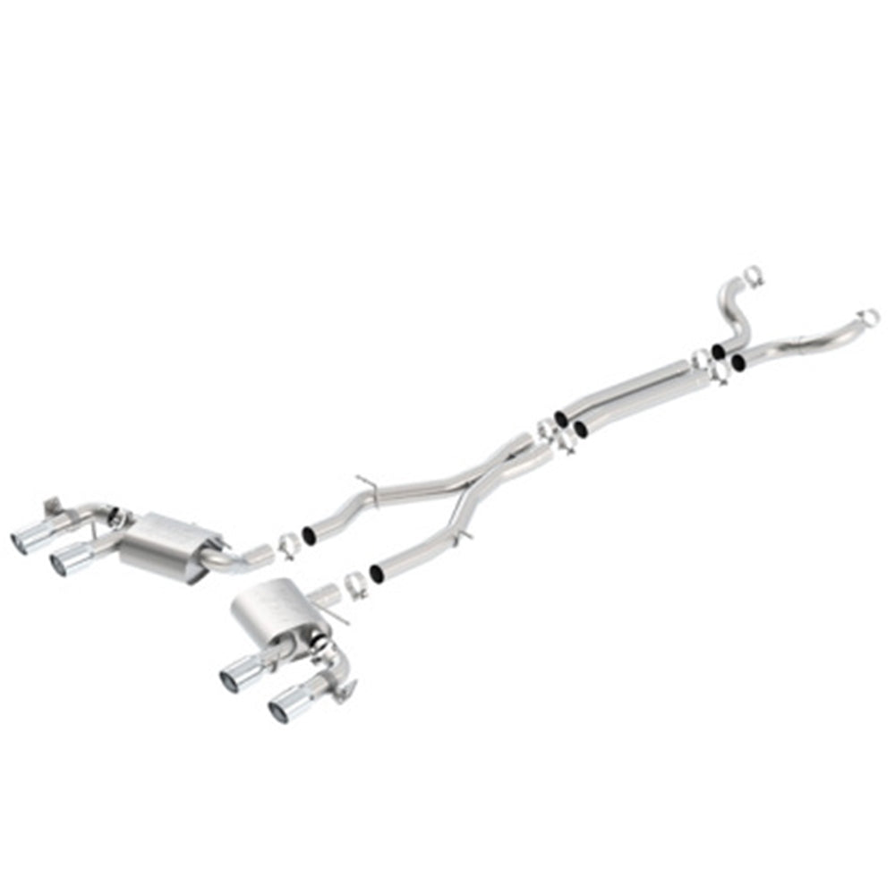 Borla Chevy 16-17 Camaro 6.2L ATAK Catback w/ Dual Tips (NPP) Dual Split Rear Exit 140688