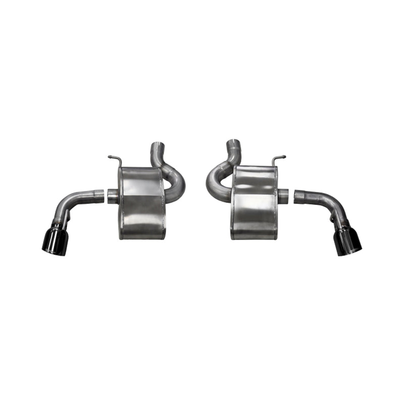 Corsa 2016 Chevrolet Camaro SS 6.2L V8 2.75in Black Xtreme Axle-Back Exhaust Dual Rear Exit 14785BLK CAT-BACK