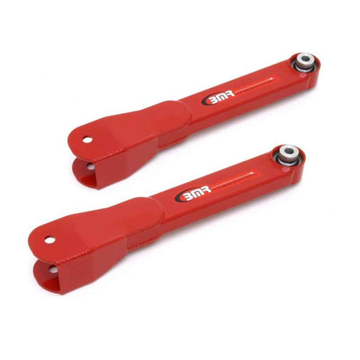 BMR 10-15 5th Gen Camaro Rear Non-Adj. Trailing Arms w/ Spherical Bearings - Red TCA027R - DSP PERFORMANCE MOTORSPORTS